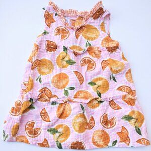 Toddler citrus sundress